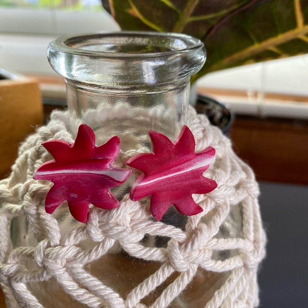 Clay earrings